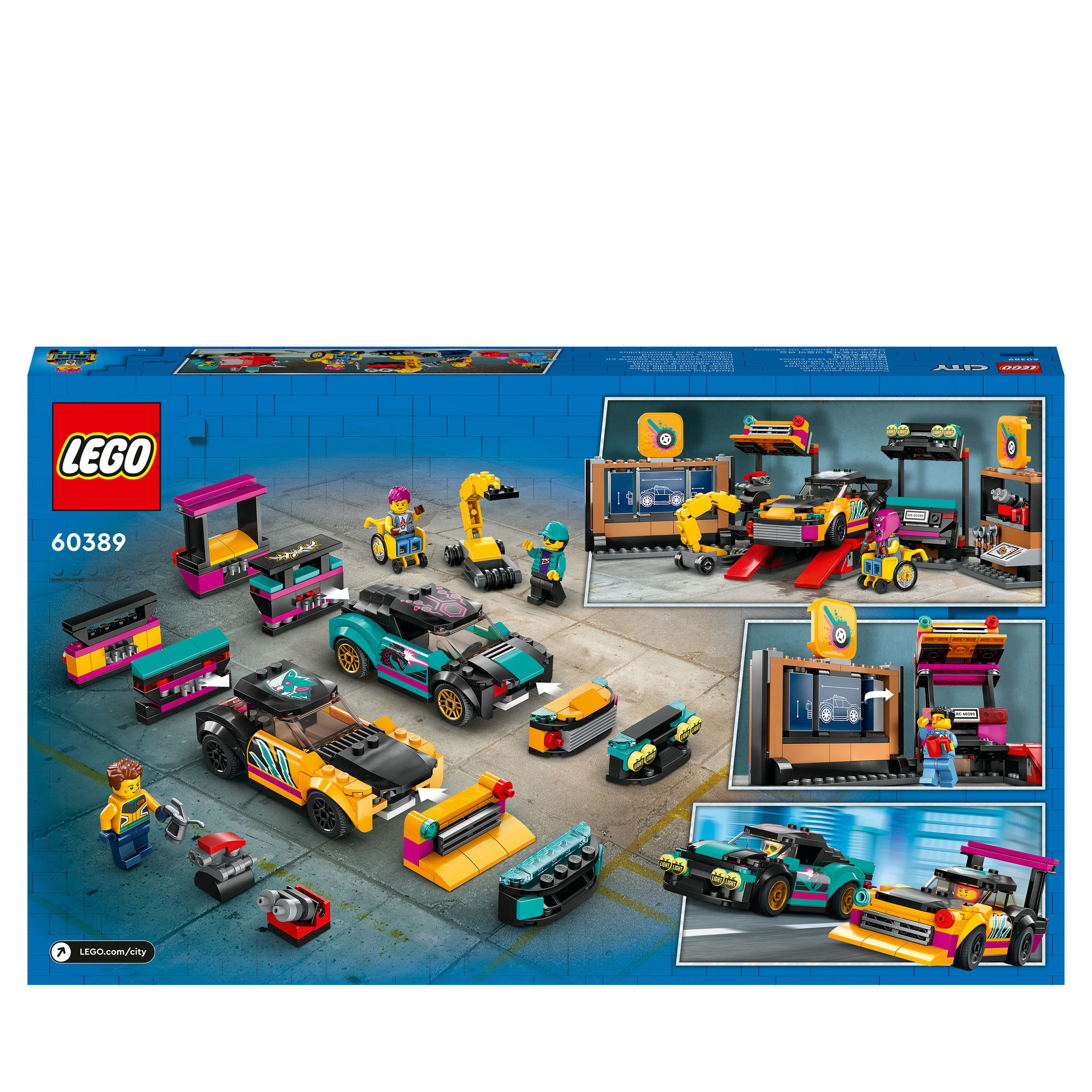 LEGO City Garage voor aanpasbare auto's - 60389 - Afbeelding 10