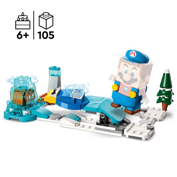 LEGO Super Mario Uitbreidingsset: IJs-Mario pak en ijswereld - 71415 - Afbeelding 4