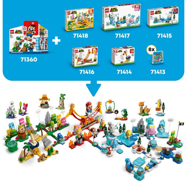 LEGO Super Mario Uitbreidingsset: IJs-Mario pak en ijswereld - 71415 - Afbeelding 8