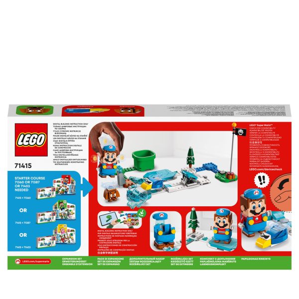 LEGO Super Mario Uitbreidingsset: IJs-Mario pak en ijswereld - 71415 - Afbeelding 10