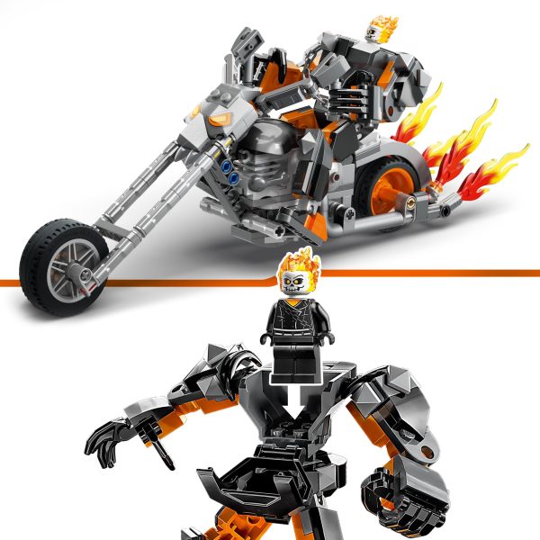 LEGO Marvel Avengers Ghost Rider Mech & motor - 76245 - Afbeelding 5