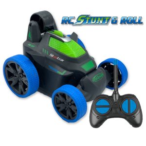 R/C Stunt & Roll Stuntauto (blauw)