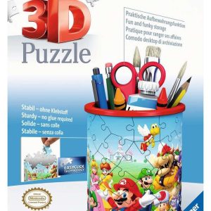 3D Puzzel (54stuks) – Super Mario – Pennenbak