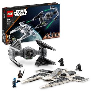 LEGO Star Wars Mandalorian Fang Fighter vs. TIE Interceptor – 75348