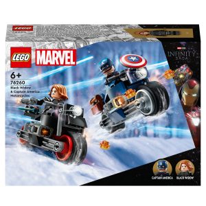 LEGO Marvel The Infinity Saga Black Widow & Captain America motoren – 76260