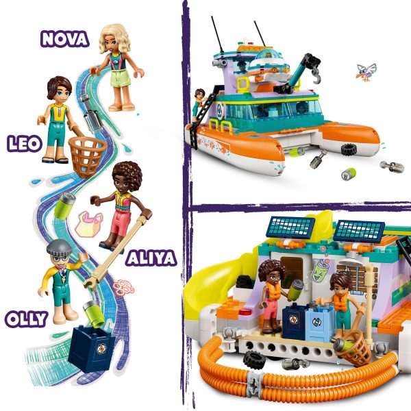 LEGO Friends Reddingsboot op zee - 41734 - Afbeelding 5