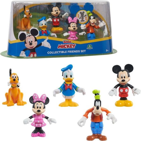 Disney Junior Mickey Mouse - Koffer met 5 actiefiguren 7,5cm