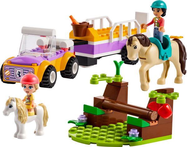 LEGO Friends Paard en pony aanhangwagen - 42634 - Afbeelding 3