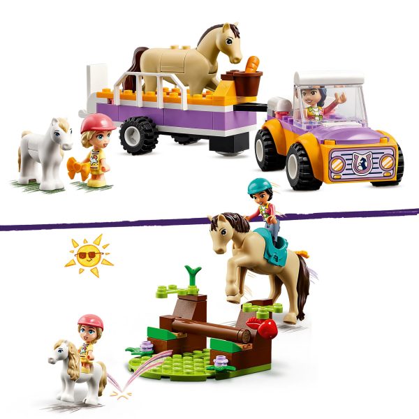 LEGO Friends Paard en pony aanhangwagen - 42634 - Afbeelding 5