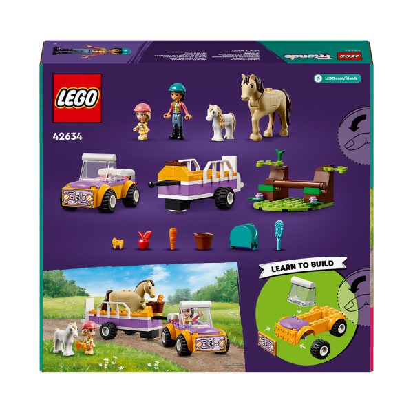 LEGO Friends Paard en pony aanhangwagen - 42634 - Afbeelding 9