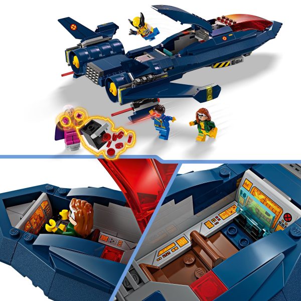 LEGO Marvel Studios X-Men '97 - X-Men X-Jet - 76281 - Afbeelding 5