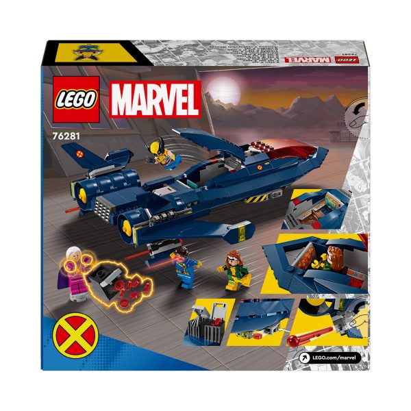 LEGO Marvel Studios X-Men '97 - X-Men X-Jet - 76281 - Afbeelding 8