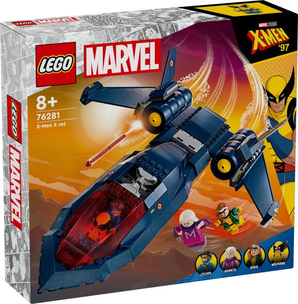 LEGO Marvel Studios X-Men '97 - X-Men X-Jet - 76281 - Afbeelding 10