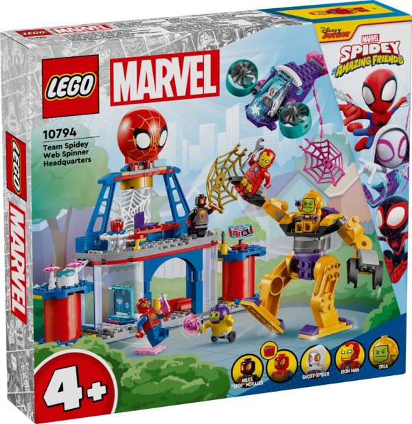 Lego spidey webspinner hoofdkwartier