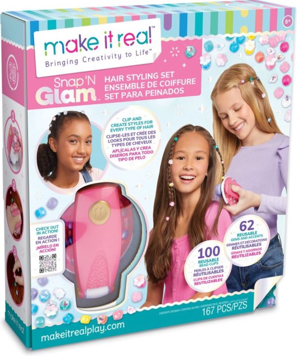 Make it Real - Snap 'N Glam Hair Styling Set