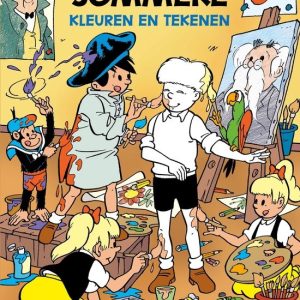 Jommeke spelboek – Jommeke Kleuren en tekenen (6+)