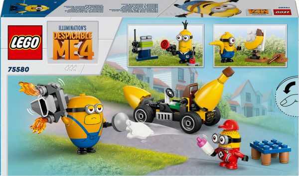 LEGO Despicable Me 4 Minions en bananenauto - 75580 - Afbeelding 4