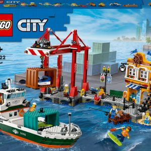 LEGO City Haven met vrachtschip – 60422