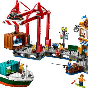 LEGO City Haven met vrachtschip – 60422