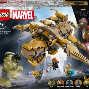 LEGO Marvel Avengers De Avengers vs. de Leviathan – 76290