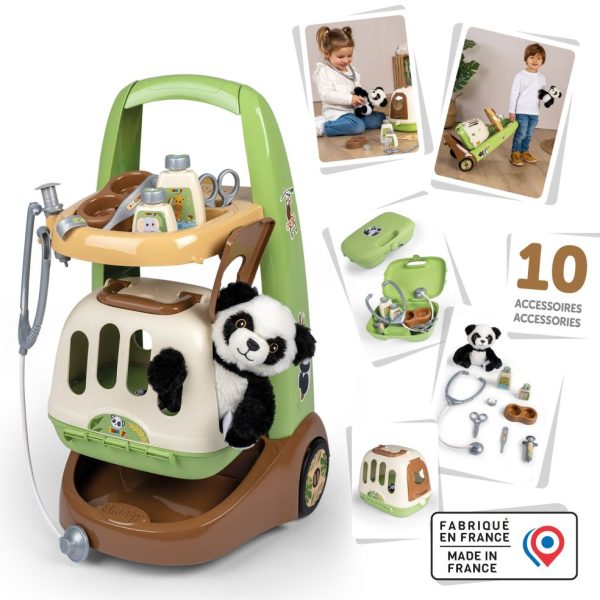 Dierenartstrolley met panda. 3+ - Afbeelding 4