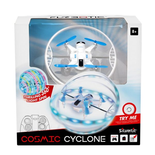 Cosmic Cyclone Drone. 8+. 1x oplaadbare Li-Po Incl + 2xLR03 Excl. 93884828