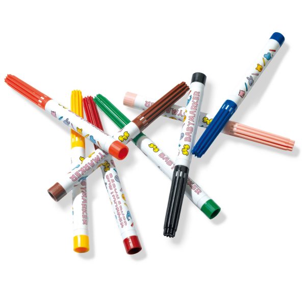 SES Creative My First - Baby markers 8 kleuren - Afbeelding 2