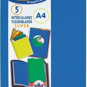 Tussenbladen Propiclass Super A4/5 tabs