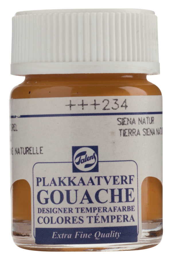 Talens Plakkaatverf Extra Fijn 16ml - Sienna Naturel