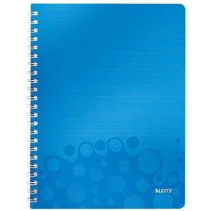 Noteboek A4 PP blauw