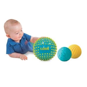 Sensoriële ballen – 3 stuks (blauw)