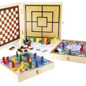 421 Game in beukenhouten box