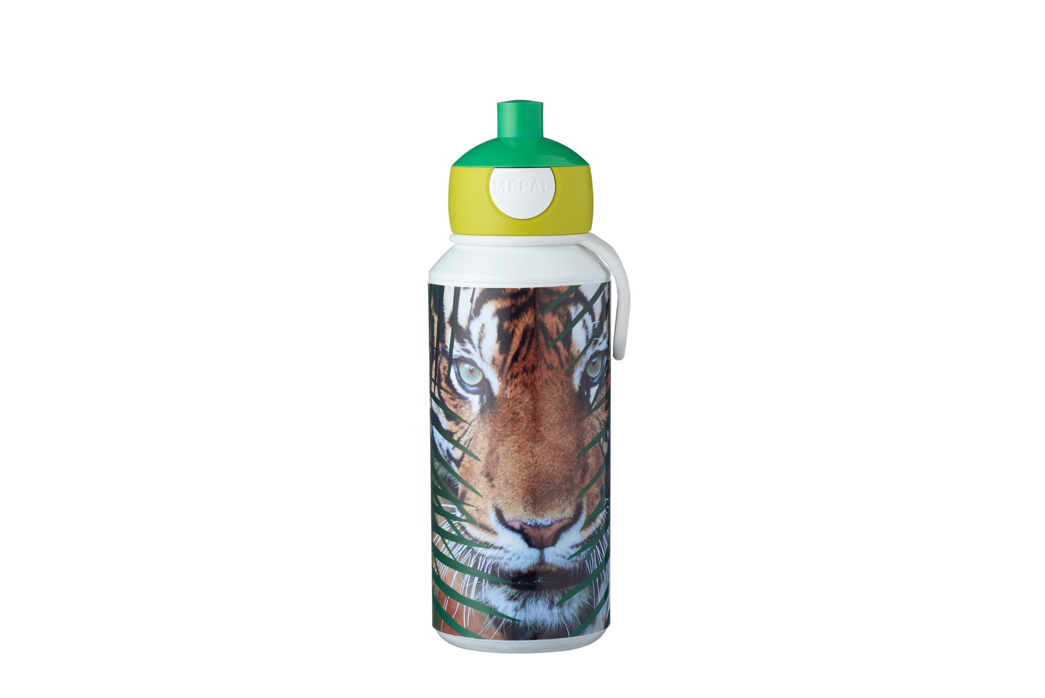 Drinkfles campus pop-up 400ml - Animal Planet Tijger