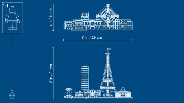 LEGO Architecture Parijs - 21044 - Afbeelding 3