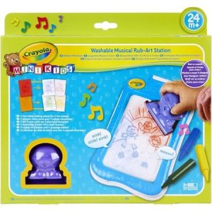 Mini Kids – Washable Musical Rub-Art Station