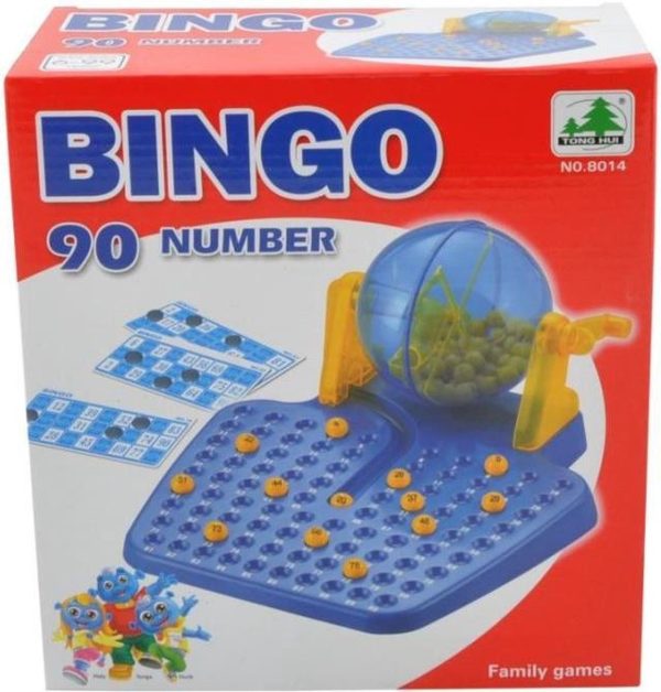 Bingo-Lotto 72 kaarten en 90 nummers