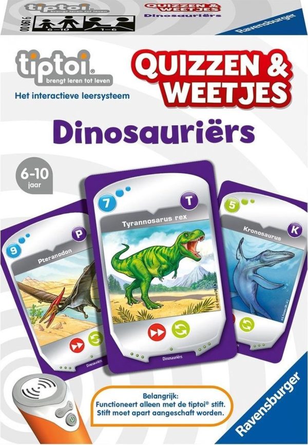Tiptoi Quizzen & Weetjes - Dinosauriërs
