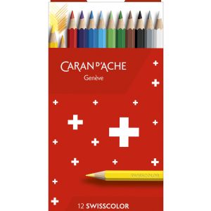 Caran d’Ache Kleurpotlood Swisscolor – 12stuks in karton etui