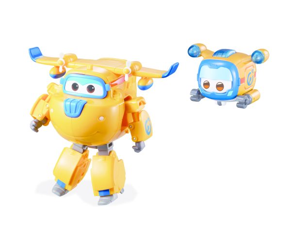 Super Wings - Robot/Vliegtuig Transforming Supercharged : 1 exemplaar - Afbeelding 5