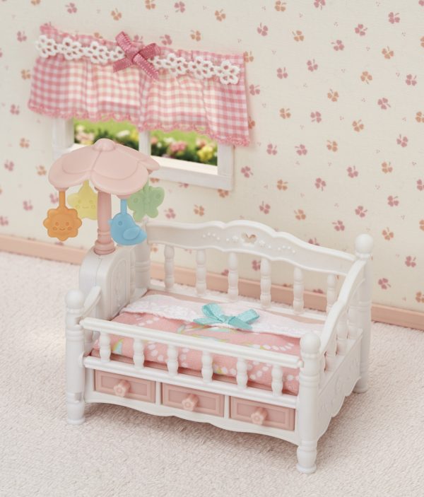 Sylvanian Families bed voor drieling met mobiel - Afbeelding 6
