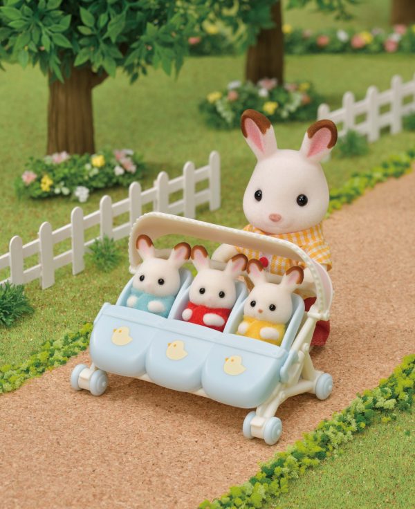 Sylvanian Families wandelwagen drieling - Afbeelding 3
