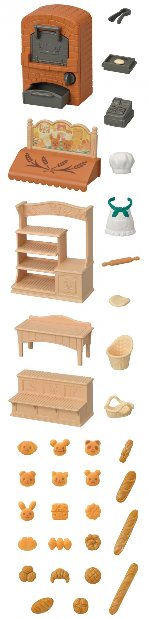 Sylvanian Families bakkerijset voor startershuis - Afbeelding 3