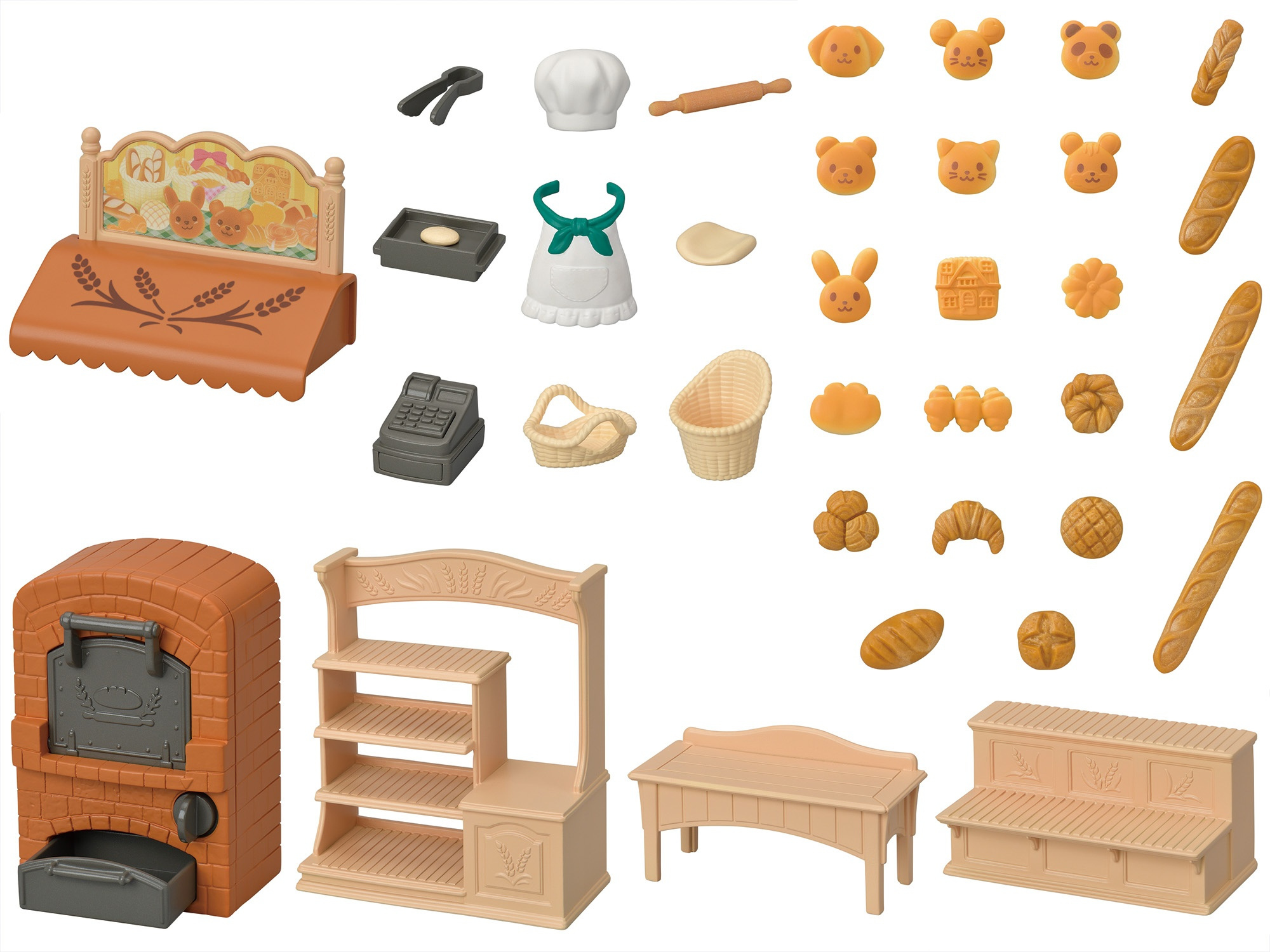 Sylvanian Families bakkerijset voor startershuis - Afbeelding 4
