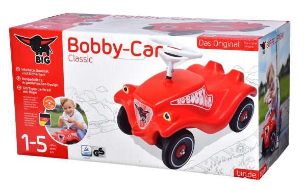 Bobby Car Classic loopauto - rood