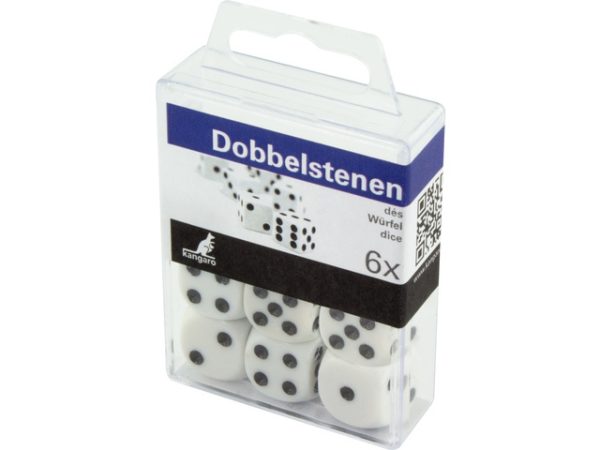 Dobbelstenen - 6stuks