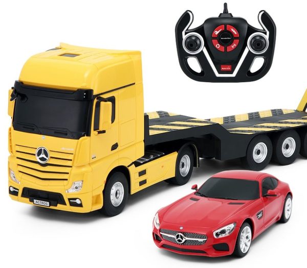 R/C Mercedes Benz Actros (1:26) + Mercedes AMG GT (1:24)