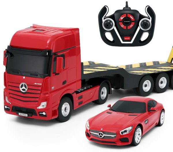 R/C Mercedes Benz Actros (1:26) + Mercedes AMG GT (1:24) - Afbeelding 2