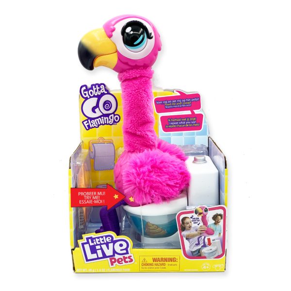 GottaGo Flamingo - Interactieve Knuffel - Afbeelding 7