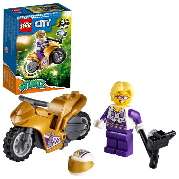 LEGO City Selfie stuntmotor - 60309 - Afbeelding 2