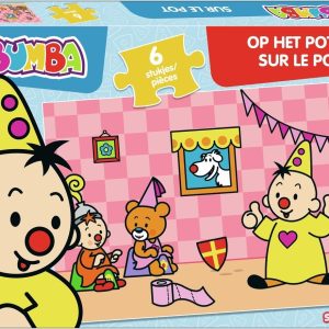 Bumba – Puzzel “Op het potje” – 6stuks